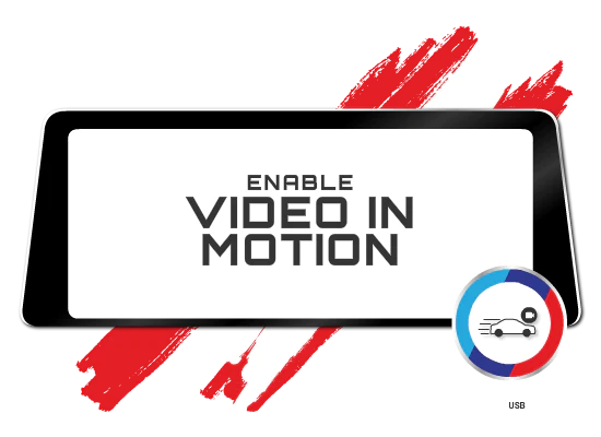 activate video in motion on your bmw mgu head unit