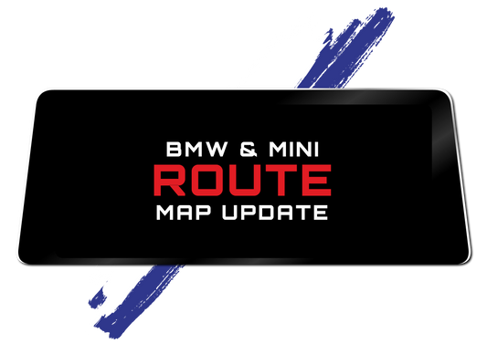 bmw and mini route map update