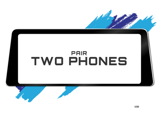 bmw nbt evo id5/6 pairing two phones in the same time