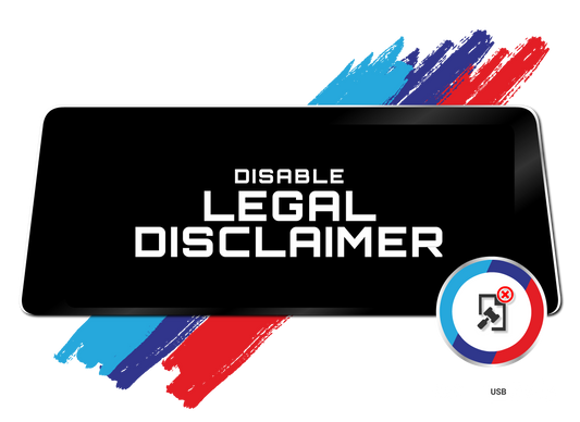 nbt idrive disable legal disclaimer