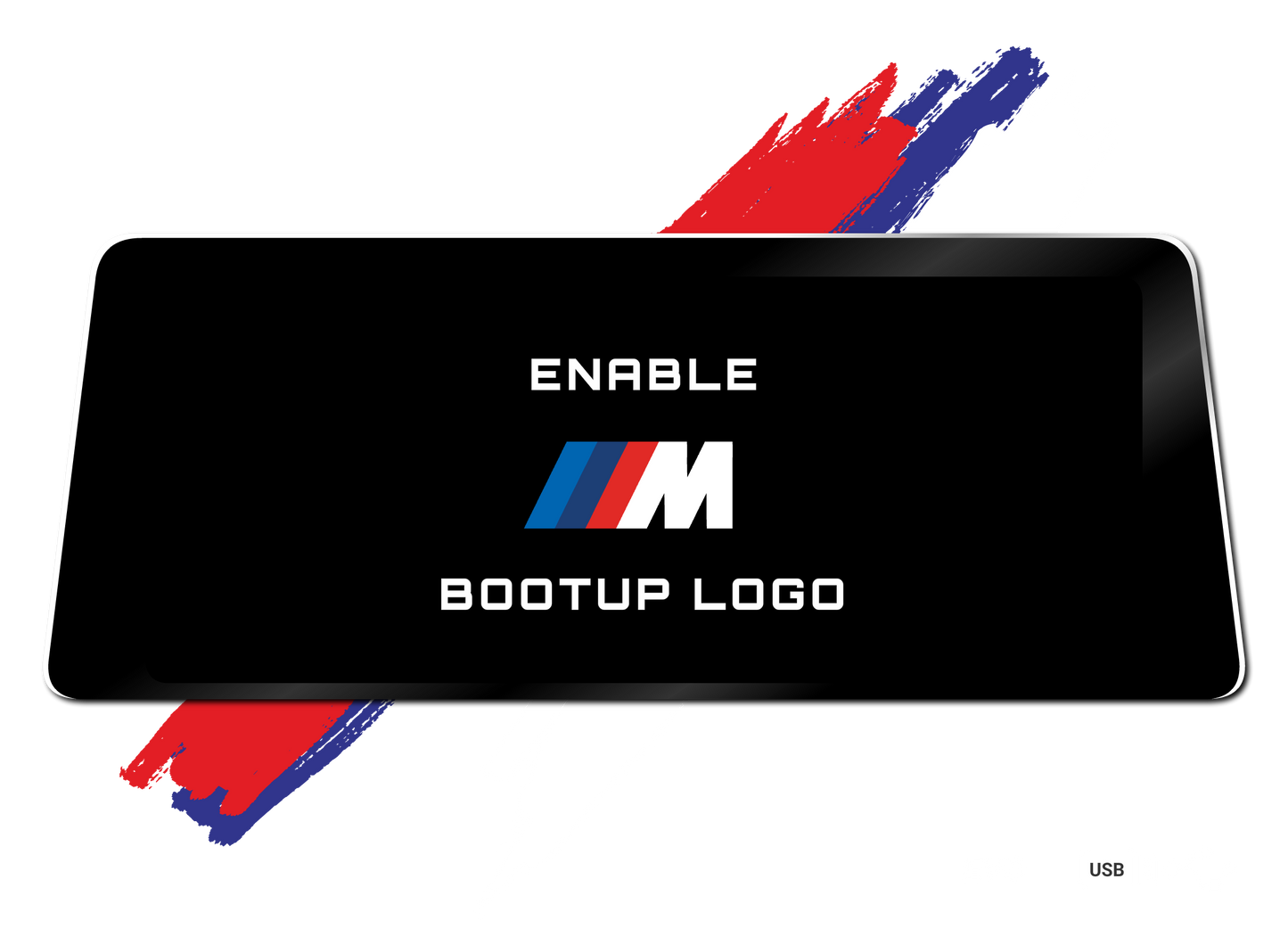 bmw idrive m performance logo activation