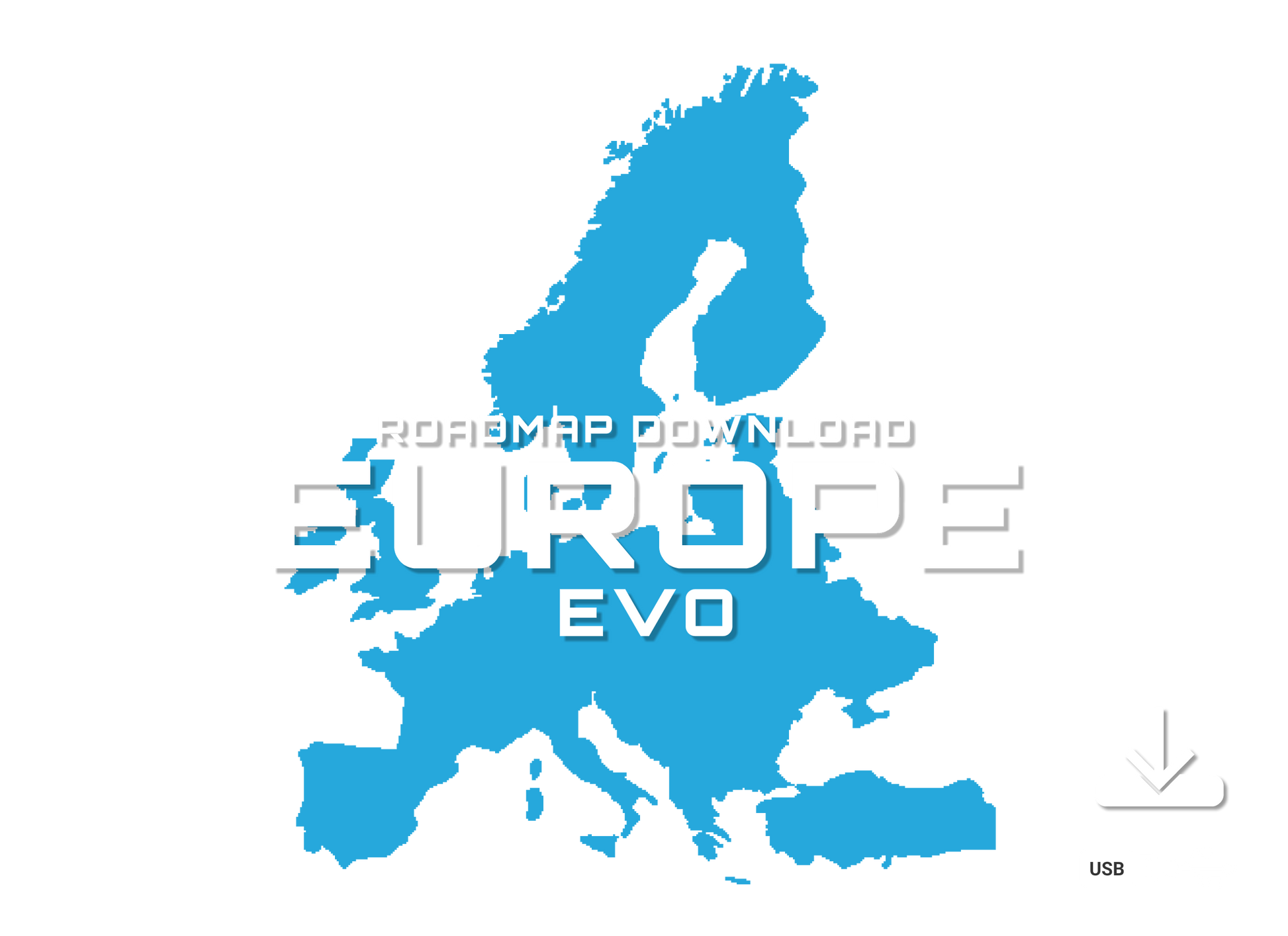 BMW Road Map Europe Evo