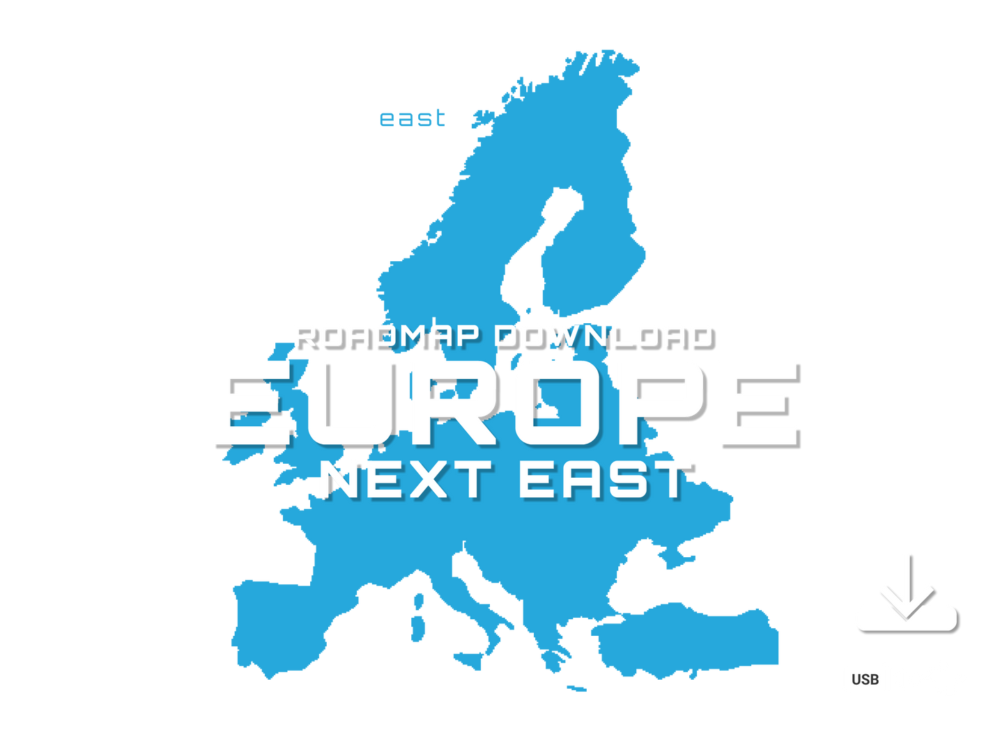BMW Road Map Europe East Next