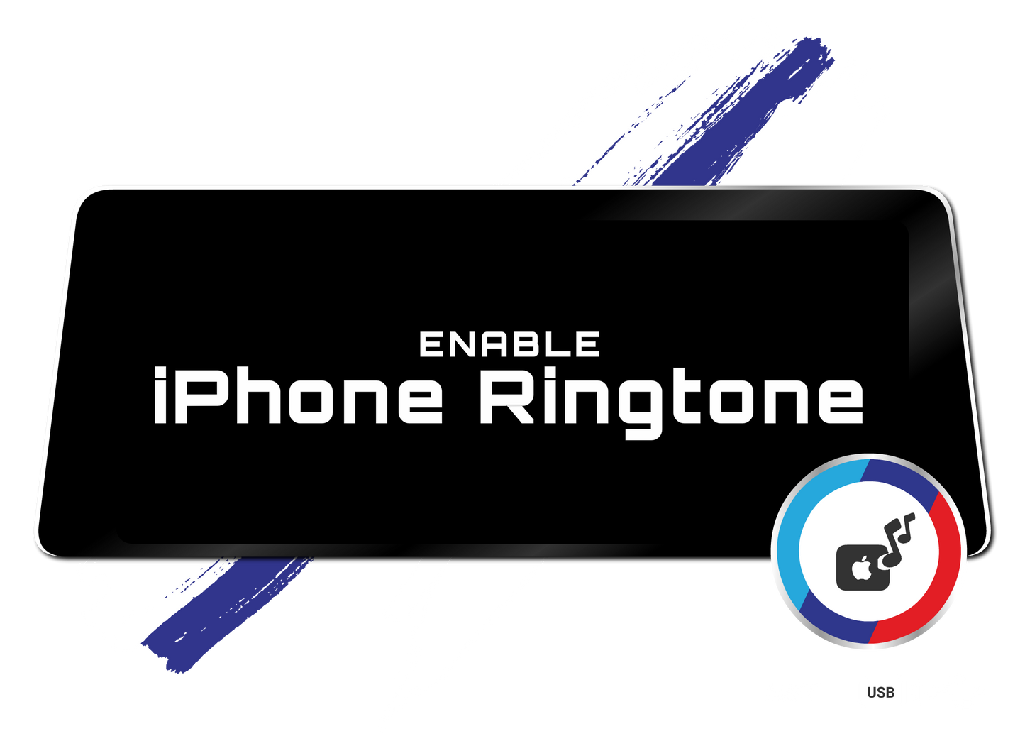 enable iphone ringtone sound on bmw nbt idrive