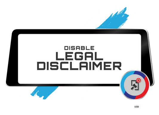 disble legal disclaimer pop ups in bmw idrive