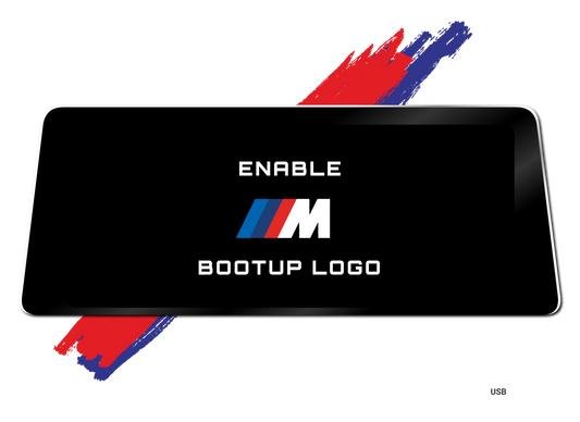 bmw idrive m performance logo activation