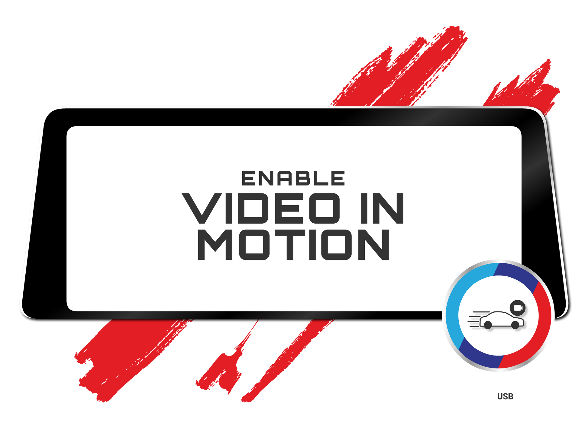VIDEO IN MOTION ACTIVATION - USB CODING BMW EVO UNITS