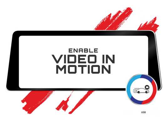 VIDEO IN MOTION ACTIVATION - USB CODING BMW EVO UNITS