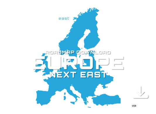 BMW Road Map Europe East Next
