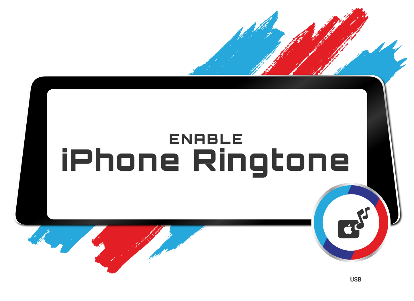 personal iphone ringtone notification sound on bmw idrive evo unit